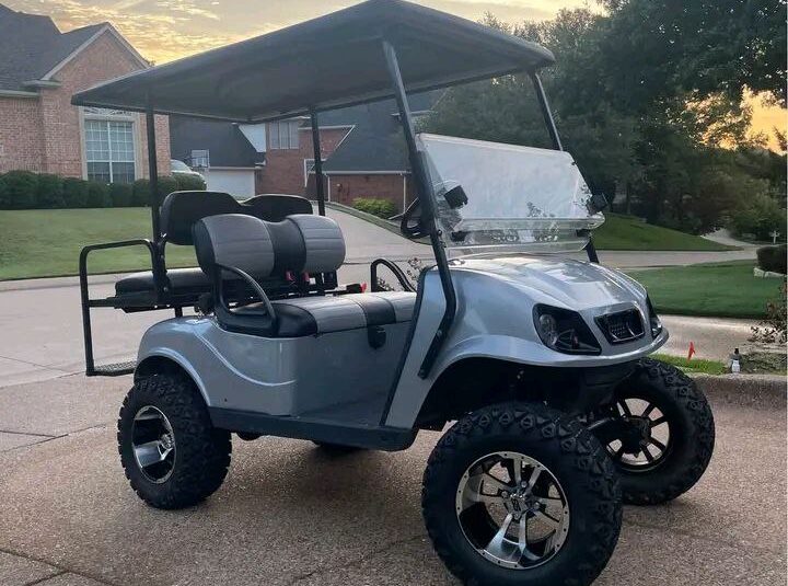 2014 EZGO 48 Volt Lifted Golf Cart