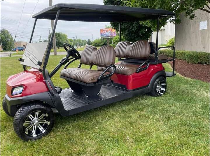 2019 Club Car Tempo 6 Passenger Electric Golf Cart